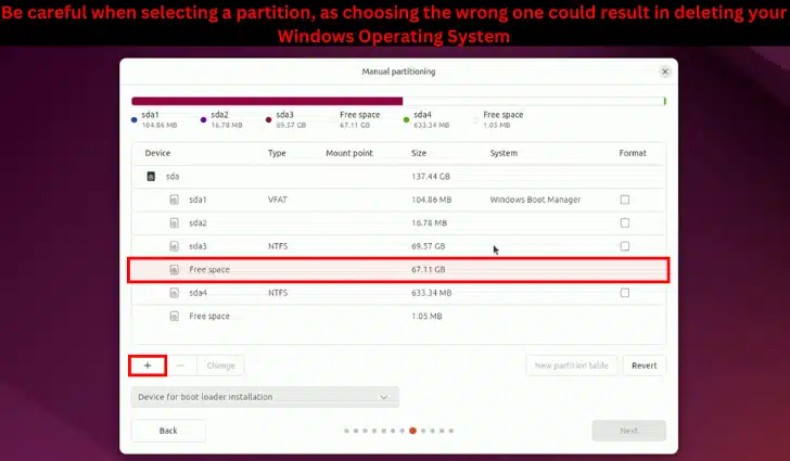 ubuntu partition