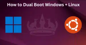 How to dual boot Windows and Linux