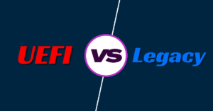 UEFI vs legacy